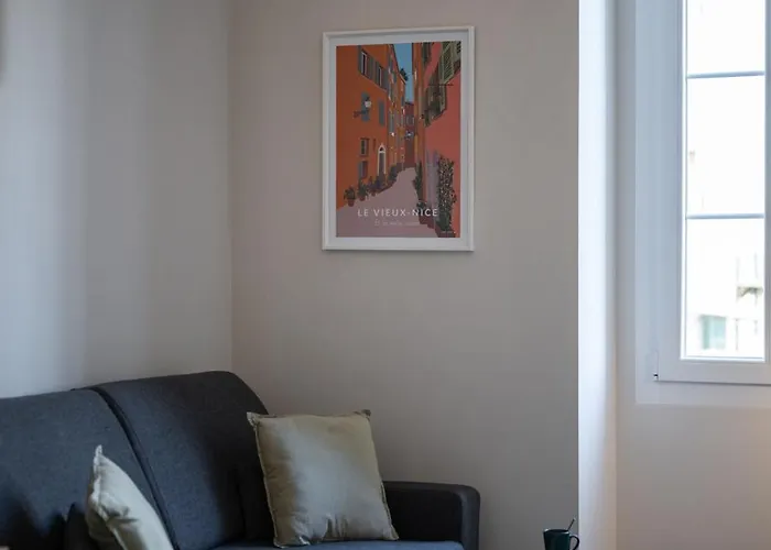 Daire Saint Jean Baptiste, Pour 2 Personnes Garibaldi, Coulee Verte Nice